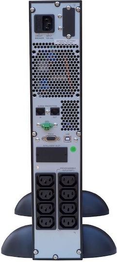 Orvaldi V1100+ 2U LCD UPS Line-Interactive 1100VA 990W