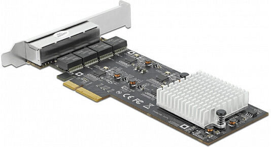 Delock Pci Express X4 To 4 X 2.5 Gigabit Lan Rtl8125 Delock 89192