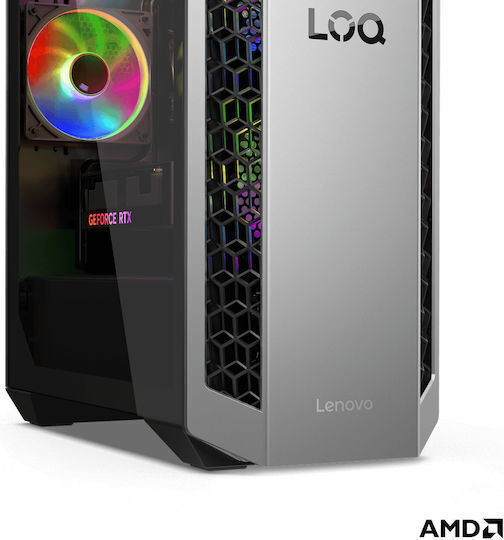 Lenovo LOQ Tower 26ADR10 Gaming Desktop PC (Ryzen 7-8745HX/32GB DDR4/1TB SSD/GeForce RTX 5060/W11 Home)