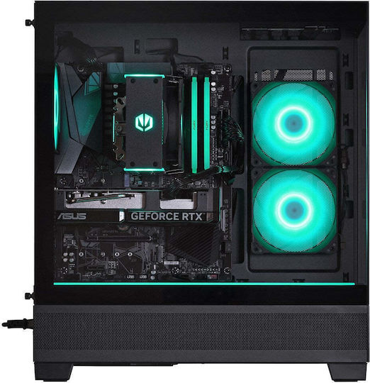Actina Гейминг Настолен Компютър Ryzen 7-5700X/16GB DDR4/1.0TB SSD/Без Операционна Система