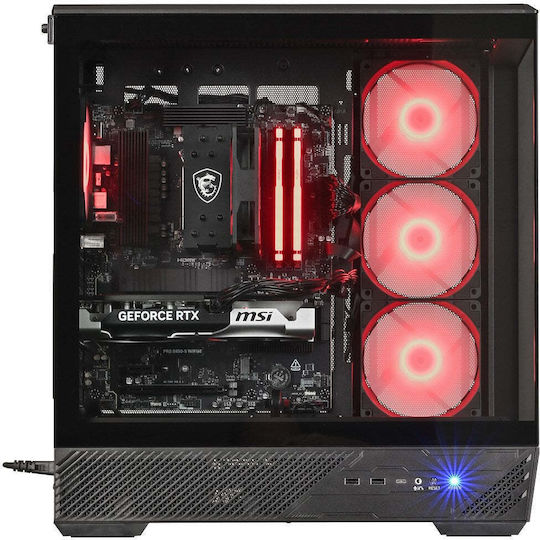 Actina Компютри В Компактен Формат Гейминг Настолен Компютър Ryzen 5-7500F/16GB DDR4/1.0TB SSD/Windows 11 Home