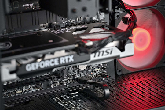 Actina Компютри В Компактен Формат Гейминг Настолен Компютър Ryzen 5-7500F/16GB DDR4/1.0TB SSD/Windows 11 Home
