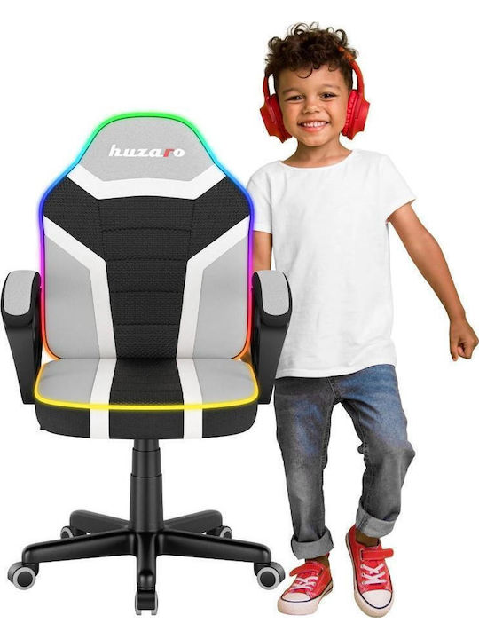 Huzaro Ranger 1.0 Gaming Stühle Künstliches Leder mit RGB-Beleuchtung Schwarz / Grau