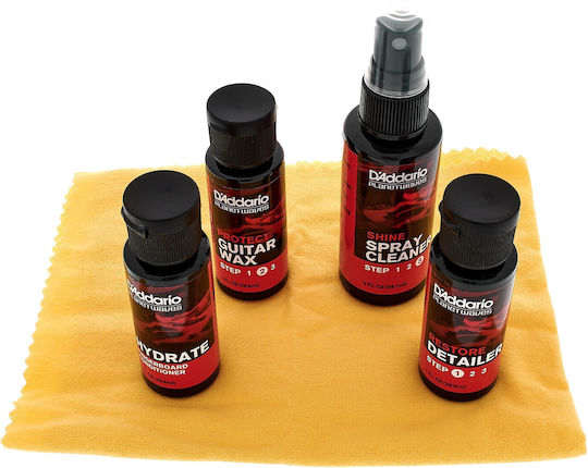 Daddario Inst.Care Essentials Cleaning And Maintenance Of Stringed Instruments Silver