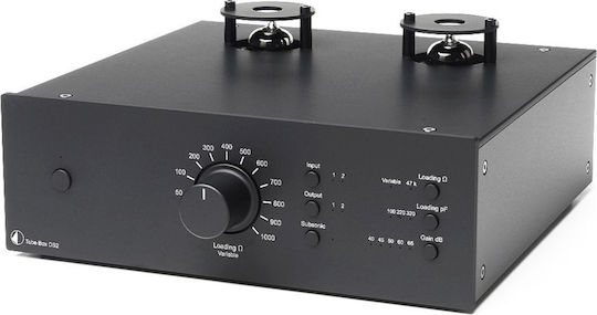 Pro-Ject Audio Tube Box DS2 Phono Preamp Black Eucalyptus