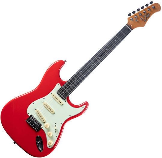 Eko Electric Guitar Stratocaster Red EKO00227