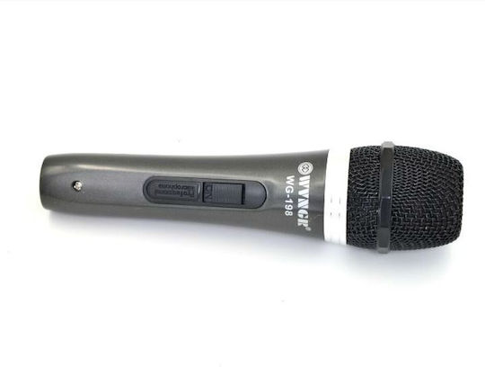 WVNGR WG-198A Δυναμικό Microphone Handmade for Vocals in Silver Color