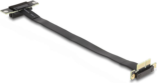 DeLock Κάρτα Riser για Κάθετη Τοποθέτηση PCI Express x1 male 90° angled σε x1 90° angled 88042