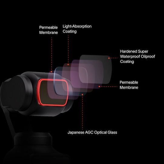 Pgytech Action-Kamera-Filter Black Mist 1/4 DJI Osmo Tasche 3 4