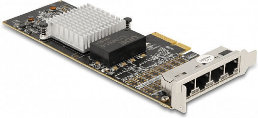 Delock Pci Express To 4 X Rj45 Gigabit Lan I350 Delock 88606