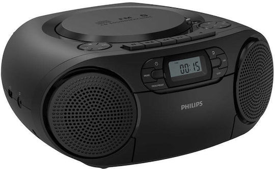 Philips Φορητό Ηχοσύστημα με Ραδιόφωνο Μαύρο