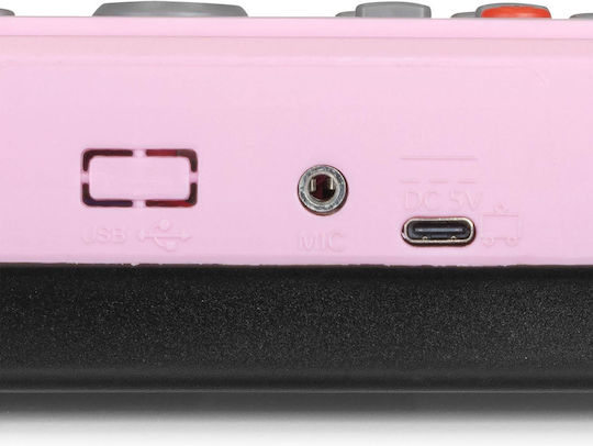 Max Tastatur KD49P mit 49 Tasten Rosa