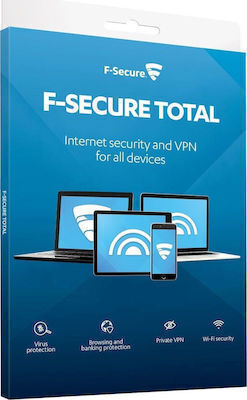 F-Secure Internet Security 2020 pentru 10 Dispozitive și 1 An de Utilizare (Licență Electronică)