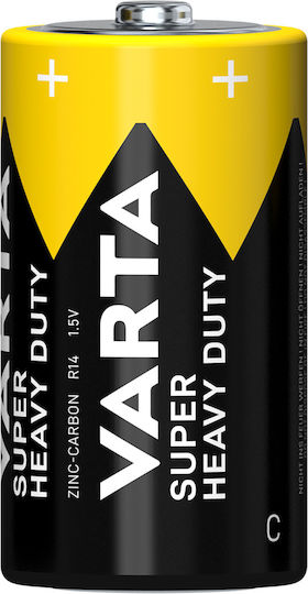Varta Superlife Zinc Batteries C 2pcs