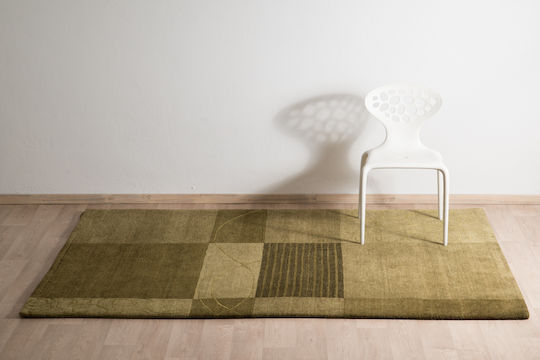 Χαλί Μοντέρνο Duvari Λαδί 170x240 Cm Decostar Πράσινο