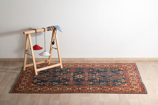 Χαλί Κλασικό Χειροποίητο Kazak 153x204 Cm Κόκκινο Χαλί Κλασικό Χειροποίητο Kazak 153x204 Cm Κόκκινο