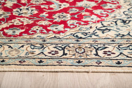 Klassischer Handgefertigter Gabbeh Wohnzimmer Teppich Fein 115x188 cm Decostar Rote