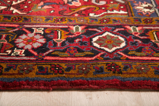 Covor Clasic Handmade Heriz 205x289 Cm Roșu