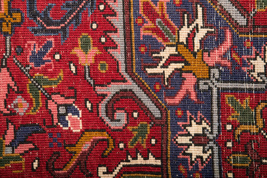 Covor Clasic Handmade Heriz 205x289 Cm Roșu