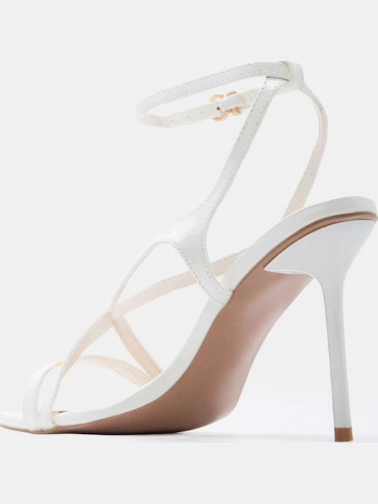 Weiß Damen Sandalen