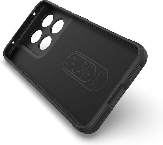 Techsuit Magic Rückseite Umschlag Silikon Schwarz (Motorola Edge 70 Pro)