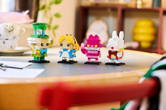 LEGO Brick Headz Alice in Wonderland pentru 10+ Ani 601 buc