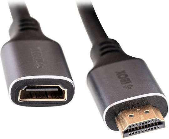 iBox Cablu HDMI Masculin - HDMI Masculin 2m Auriu