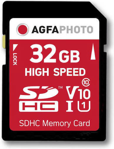 AgfaPhoto SDHC 32GB U1 V10 UHS-I
