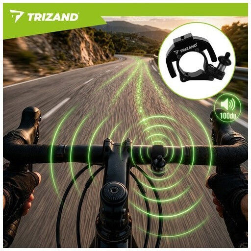 Mechanical Bicycle Bell 7.5x4.5x2cm Trizand Trizand