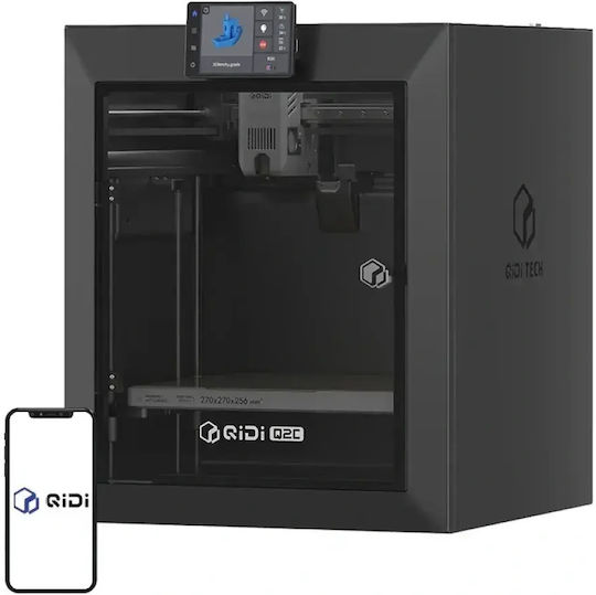 QiDi Q2C Αυτόνομος 3D Printer Διπλού Extruder με Σύνδεση Ethernet / Wi-Fi
