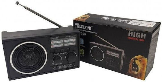 Golon RX-7350 Tragbares Radio Schwarz