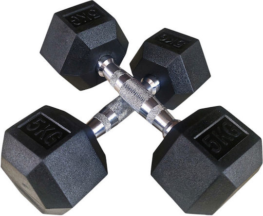 Profit Hexagon Dumbbell 1 x 5kg