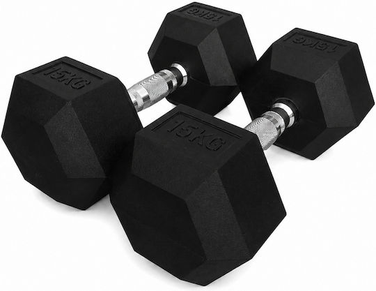 Profit Hexagon Dumbbell 1 x 15kg