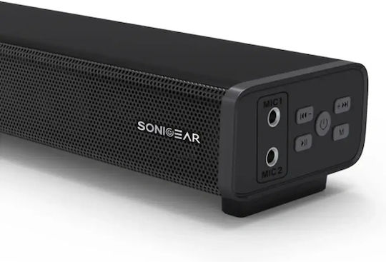 Armaggeddon Soundbar 2.0 Bluetooth και HDMI 120W με Τηλεχειριστήριο Μαύρο SB-HD3202