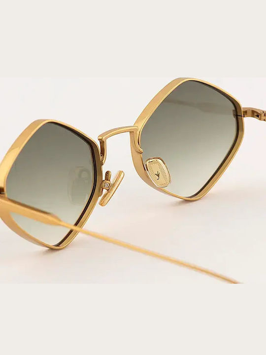 Eyepetizer Eyepetizer Women's Sunglasses with Gold Metallic Frame 502216 Eyepetizer Eyepetizer Women's Sunglasses with Gold Metallic Frame 502216