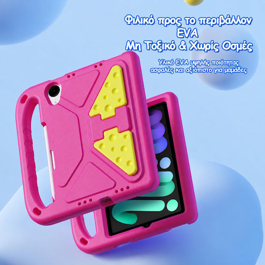 Dux Ducis Puff Series Back Cover Ανθεκτική για Παιδιά Ροζ (Ipad Mini 6/7)