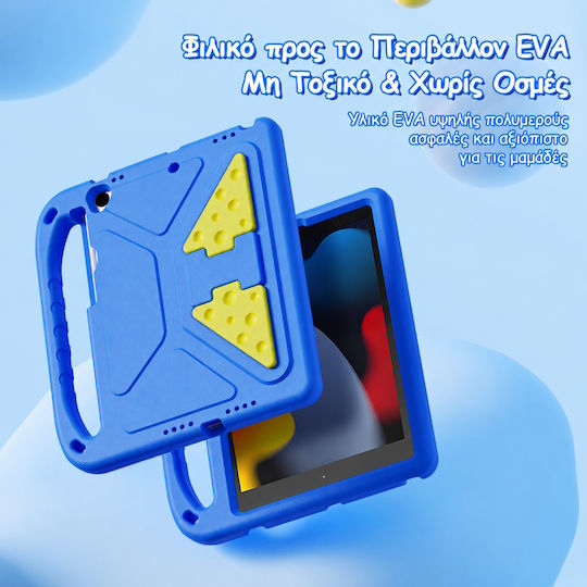 Dux Ducis Puff Series Back Cover Durable for Kids Blue (iPad 7/8/9 10.2)