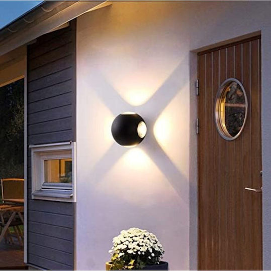 Jiju Стенен Осветител с Интегриран LED 11x8см.