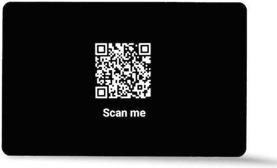 Carte De Vizită Booster Nfc Smart Card Tap To Share Neagră