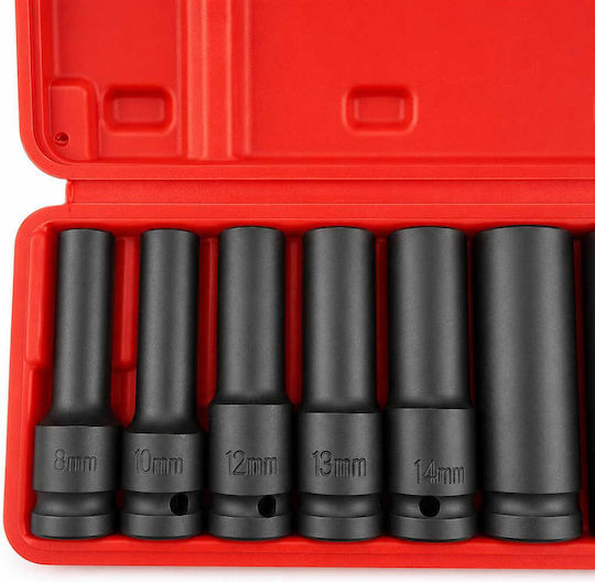 Yizhe Prize Pneumatic Torx Cu Gazdă Cadru 1/2" Set 10 Bucăți
