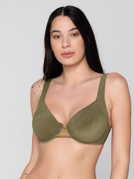 Bikini Σουτιέν Χακι