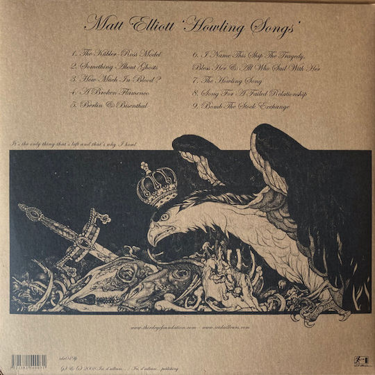 Matt Elliott Howling Songs Vinyl Vinyl All Media