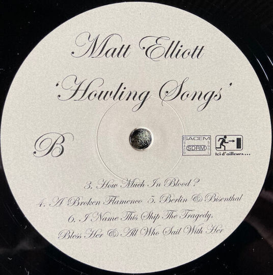 Matt Elliott Howling Songs Vinyl Vinyl All Media