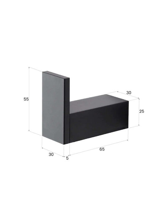 Feridras With Screws Black