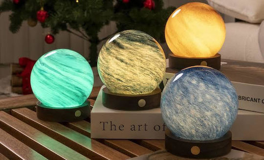Gingko Διακοσμητικό Φωτιστικό Light LED RGB Crystal Ball 120εκ.