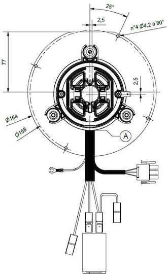 Βεντιλατέρ Καυσαερίων Ecm Fime Σόμπας Πέλλετ Cs Thermos