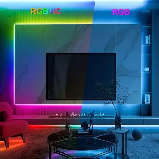 Waterproof USB 5V 10m Neon Flex LED Strip with Power Supply & Remote Control