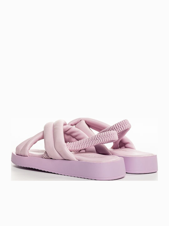 Sandale Tip Pantof Violet