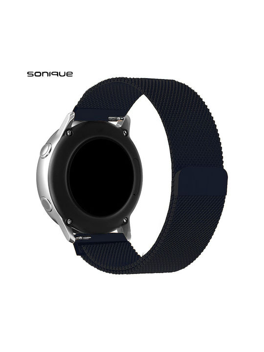 Sonique Λουράκι Navy Μπλε (Galaxy Watch4/5/6/7/FE/4 Classic/6 Classic/5 ProHuawei Watch GT2 / GT3 (42mm) / GT3 Pro (43mm)Amazfit GTS 4Realme Watch 2) Sonique Λουράκι Navy Μπλε (Galaxy Watch4/5/6/7/FE/4 Classic/6 Classic/5 ProHuawei Watch GT2 / GT3 (42mm) / GT3 Pro (43mm)Amazfit GTS 4Realme Watch 2)