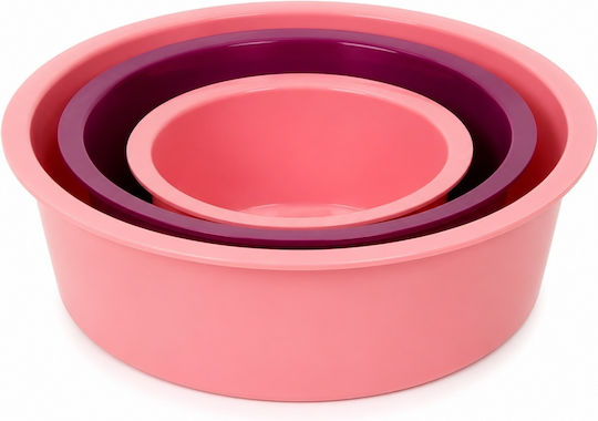 Bakeware Tin For Cake Made Of Silicone 3 Pieces